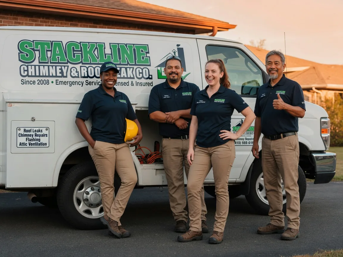 Chimney flashing repair company in Fairmont, OK